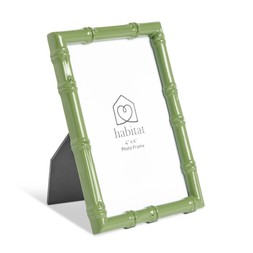 Habitat Bamboo Effect Frame 4X6 Green 7916582 £4