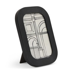 Habitat Black Ribbed Wooden Frame 4X6 7532344 £6