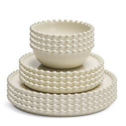 Habitat Bobbin 12pc Dinner Set, £35, 7709627 2