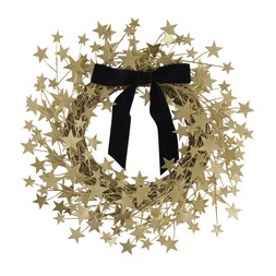 Habitat Decorative Gold Star Wreath , £15, 7631135 1