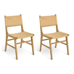 Habitat Faro Oak Chair Pair 7469950 £200