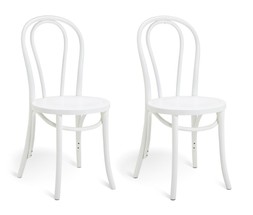 Habitat Larsa White Chair Pair, £160, 4631248 2