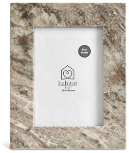 Habitat Marble Frame 5x7, £15, 7049411 2