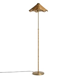 Habitat Norah Rattan Floor Lamp 7817715 £70