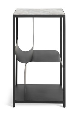 Habitat Sarai Side Table Magazine Stand Black, £70, 4194998 4