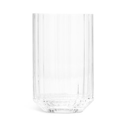 Habitat Wide Ribbed Tumbler Clear 4pk, £17, 7121494