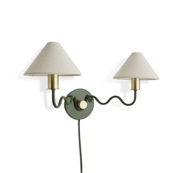 Habitat Wiggle Taper Electric 2L Wall Light 7885606 £45