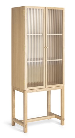 Habitat x Morris & Co Canterbury Reeded Glass Cabinet, £350, 6001450 2