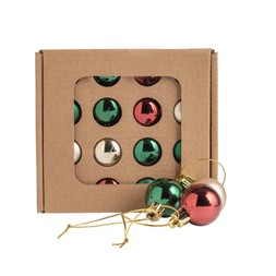Habitat 16pk Baubles - 3cm Classic Novelty Minis, £3, 144449211