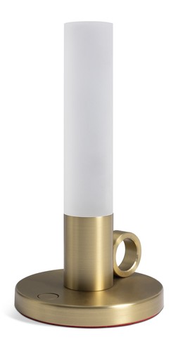 Habitat 60 Chamber Candle Metal LED Table Lamp by Sebastian Conran - Gold, &pound;38