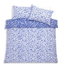 Habitat 60 Cotton Jackson Blue and White Bedding Set - King, &pound;35