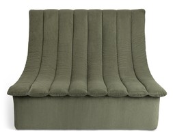 Habitat 60 Fabric Scoop Chair - Green, &pound;325