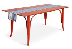 Habitat 60 Maubec Stripe Cotton Runner - Blue, &pound;12