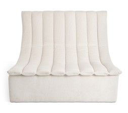 Habitat 60 Scoop Fabric Chair - White, £325, 4881012