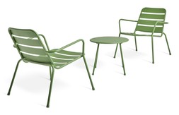 Habitat Annika Bistro Set - Green, £120, 7181654