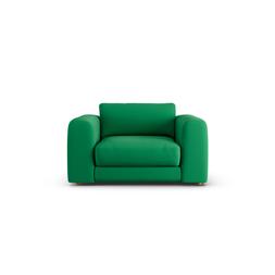 Habitat AYR Cuddle Chair Aquaclean Chenille Emerald Green