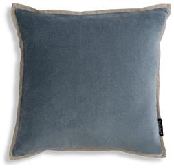 Habitat Cotton Velvet Cushion - Blue - 43x43cm, £10, 4747510