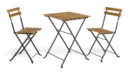 Habitat Eve 2 Seater Bistro Set - Wood, £75, 7044186