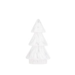 Habitat Frosted Cedar Confetti Glass Tree Candle, £18, 7550261