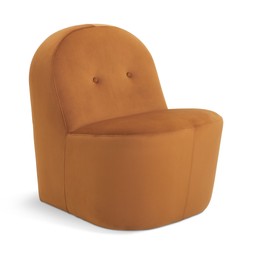 Habitat Jetson Velvet Chair - Burnt Orange, £150, 7147337