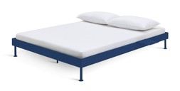 Habitat Maddox Double Metal Bed Frame with Bedside - Blue, £135, 5395198