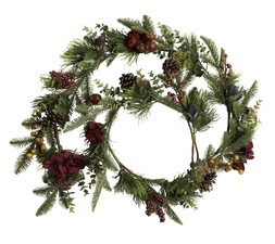 Habitat Plum Foliage Traditional Garland, £20, 5797899