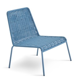 HABITAT SONA ACCENT CHAIR - BLUE, £65, 4587031