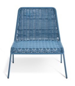 HABITAT SONA ACCENT CHAIR - BLUE, £65, 4587031.