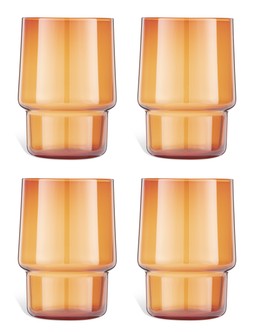 Habitat Stackable Set of 4 Tumbler Glasses, £17, 3347746