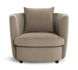 Habitat Virgil Cuddle Velvet - Latte, £350, 4883182