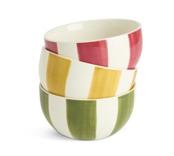 Habitat x Sanderson National Trust Handpainted Stripe Nibble Bowl 3pk, £12, 4494265