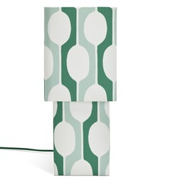 HabitatxScion Billow Fabric Table Lamp Large Green