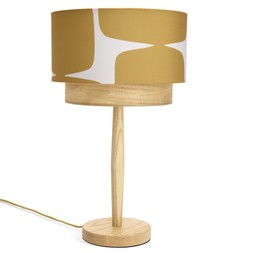 HabitatxScion Lohko Table Lamp Mustard