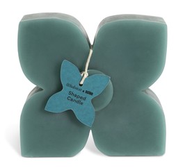 HabitatxScion Shaped Candle Teal