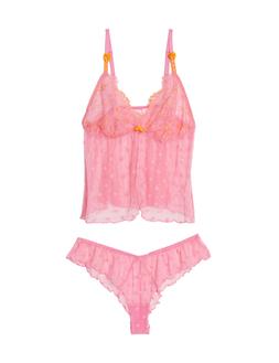 Boutique Lace Cami & French Knickers Set