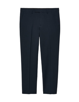 Autograph Tailored Fit Performance Trousers, Navy, £70