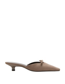 M&S Bow Detail Kitten Heel Chisel Toe Mules, £30