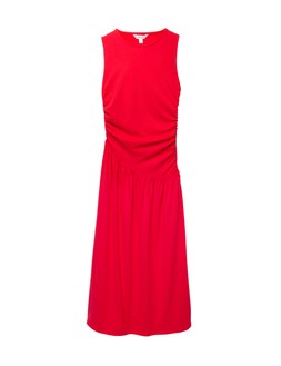 M&S Jersey Ruched Midaxi Drop Waist Dress, £36