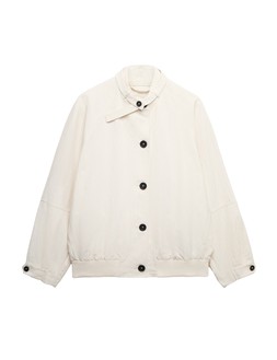 M&S Washed Satin Look Bomber Jacket, £65