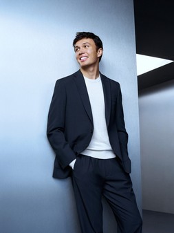 M&S x Williams, Alex Albon, Blazer £110, Jumper £40, Trousers £50 (2)