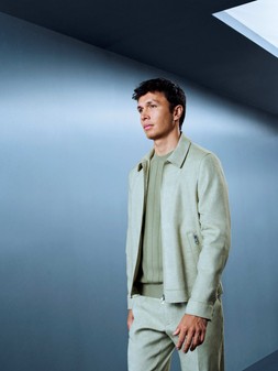 M&S x Williams, Alex Albon, Jacket £89, Top £35, Trousers £59 (2)