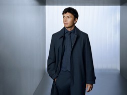 M&S x Williams, Alex Albon, Trench £120, Shirt & Tie £49, Trousers £49 (3)
