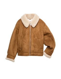 M&S Faux Fur Trim Jacket (6-16 Yrs) £38