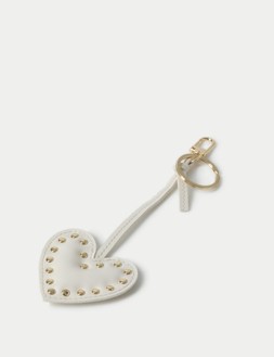 M&S Collection Cream Heart Bag Charm £12.50 (2)