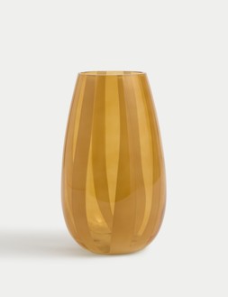 M&S Poppy Stripe Vase £15