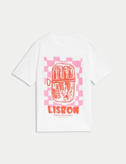 M&S Pure Cotton Lisbon T-Shirt (6-16 Yrs) £10
