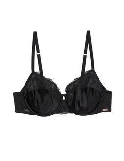 M&S Silk and Lace Balcony Bra £29.50