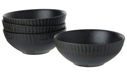 M&S TEXTURED EDGE 4 PACK CEREAL BOWLS &pound;16