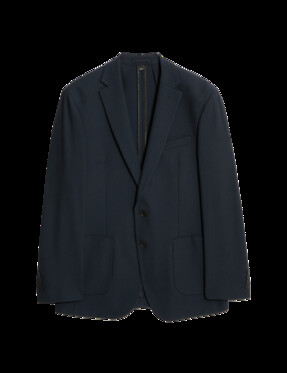 M&S Autograph Tailored Fit Performance Jacket, Navy, £110 from Marks & Spencer