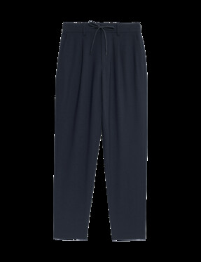 M&S Autograph Wool Blend Performance Trousers, Dark Navy, £49 from Marks & Spencer